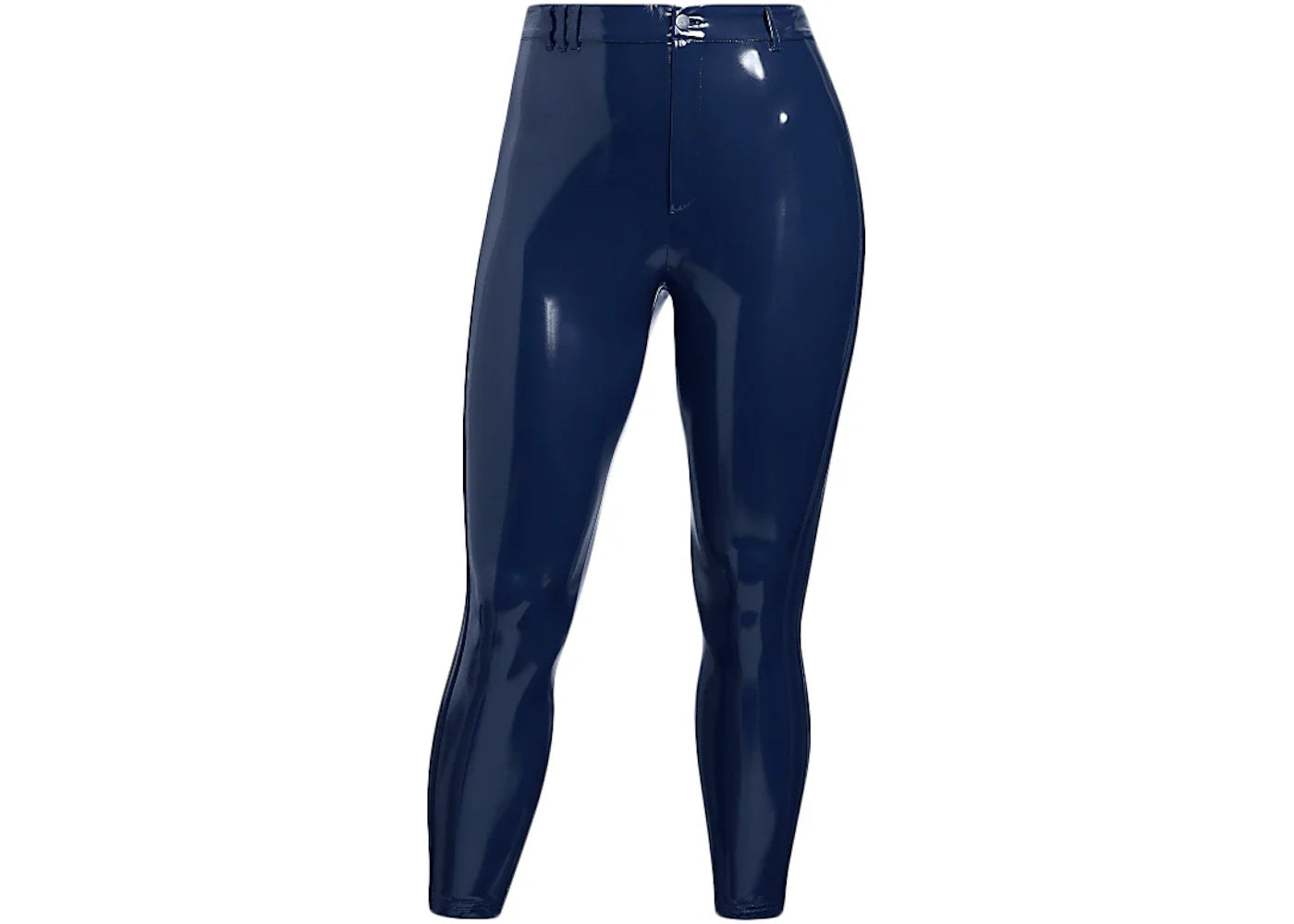 adidas Ivy Park Halls of Ivy Latex Pants (Plus Size) Dark Blue