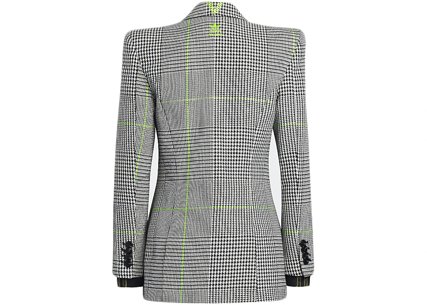 adidas Ivy Park Halls of Ivy Suit Jacket White/Black/Semi Solar Slime