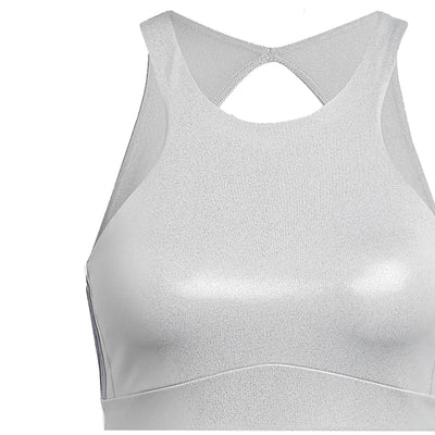 adidas Ivy Park Halter Bra Light Solid Grey/Silver Metallic