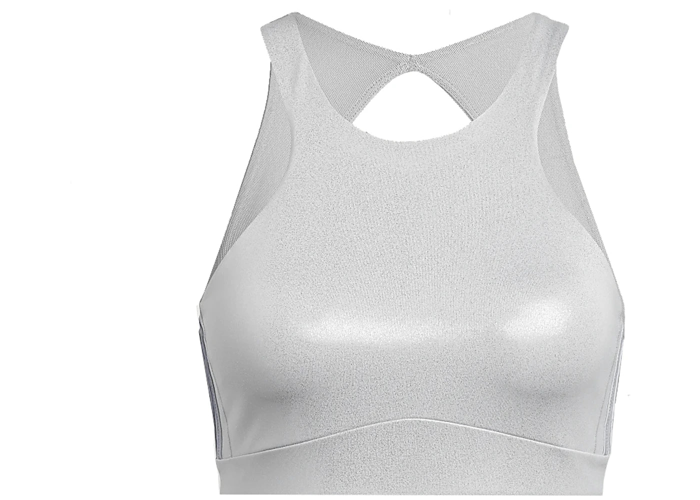 adidas Ivy Park Halter Bra Light Solid Grey/Silver Metallic