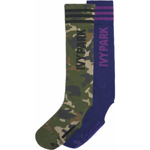 adidas Ivy Park Heel Socks Wild Pine/Legacy Indigo
