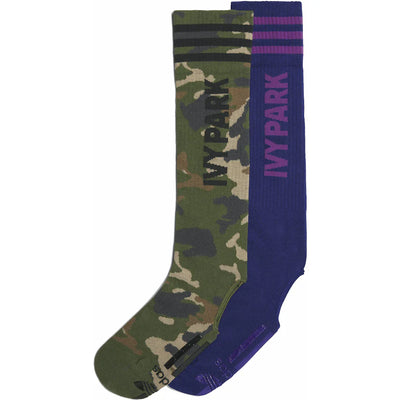 adidas Ivy Park Heel Socks Wild Pine/Legacy Indigo