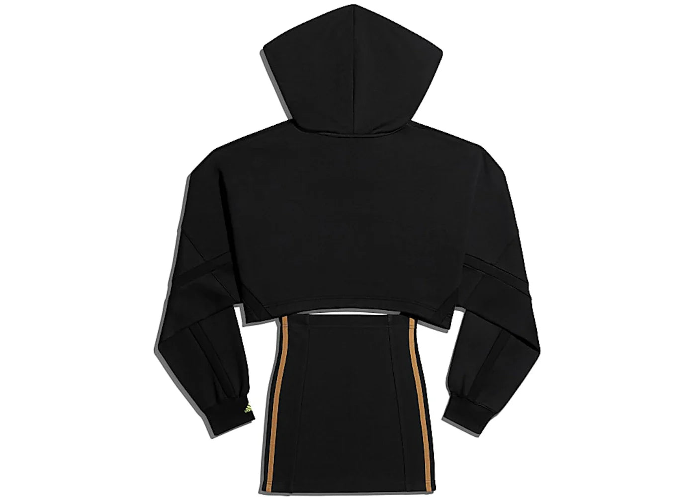 adidas Ivy Park Hooded Cutout Dress Black