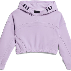 adidas Ivy Park Hooded Shrug (Kids) Purple Glow