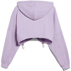 adidas Ivy Park Hooded Shrug Purple Glow