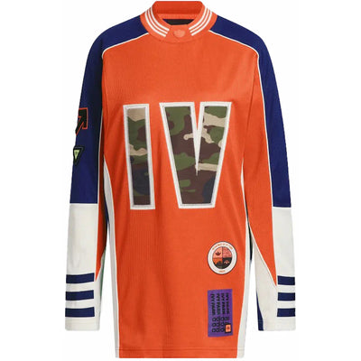 adidas Ivy Park Jersey Top (All Gender US Sizing) Solar Orange/Legacy Indigo