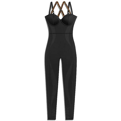 adidas Ivy Park Knit Catsuit Black