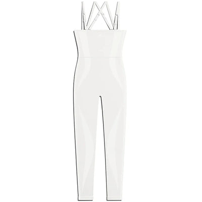adidas Ivy Park Knit Catsuit Core White