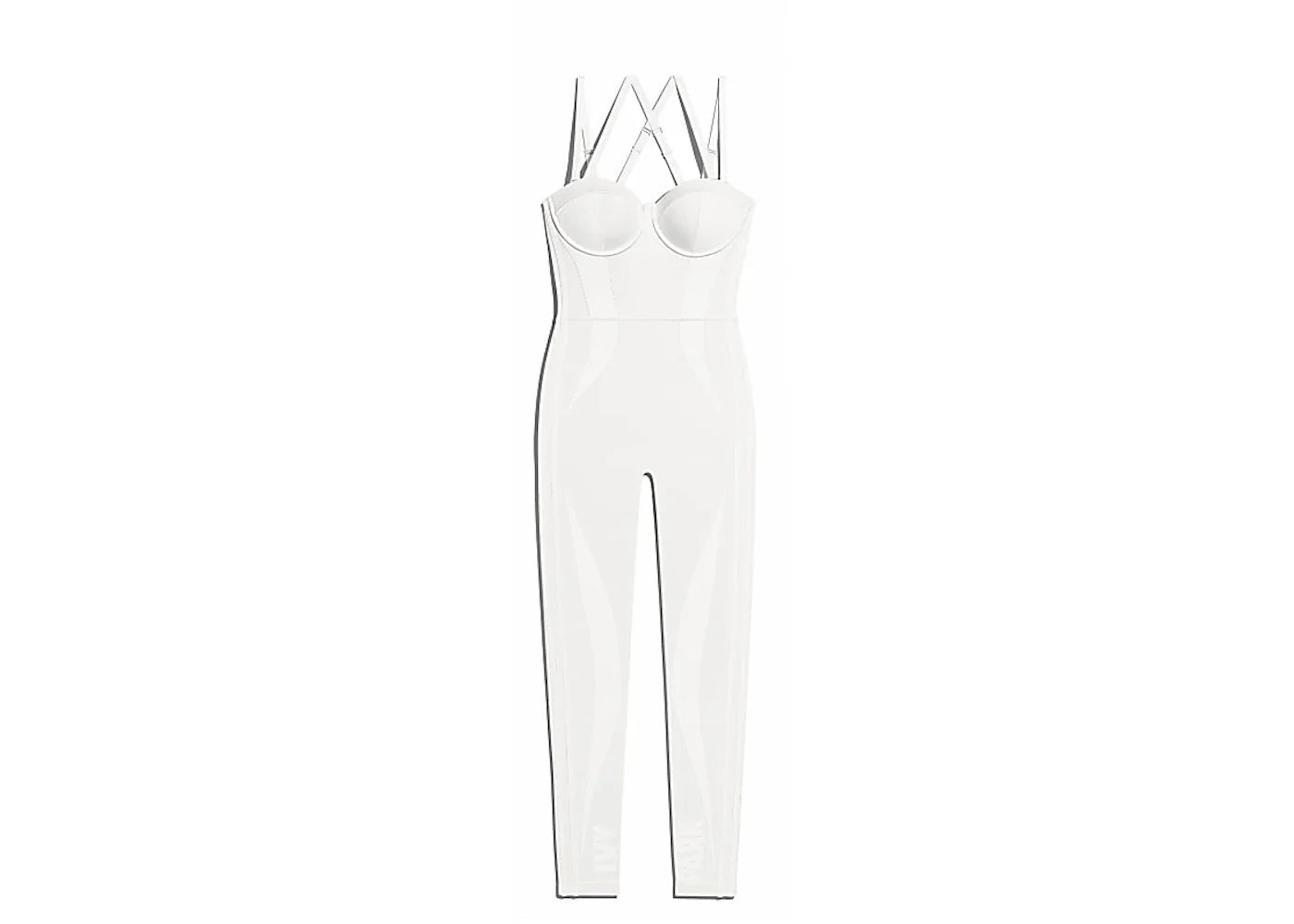 adidas Ivy Park Knit Catsuit Core White