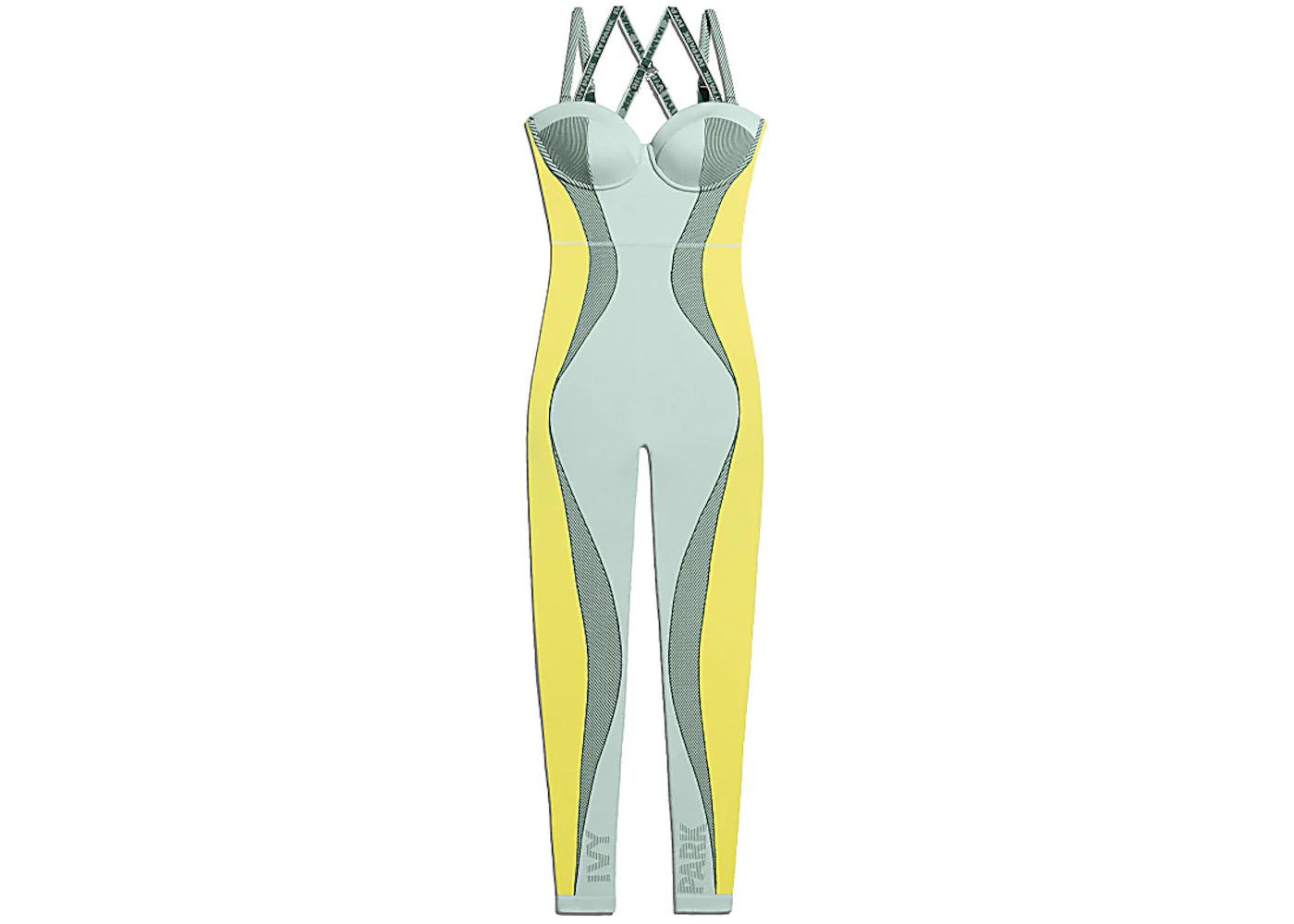 adidas Ivy Park Knit Catsuit Green Tint/Dark Green/Yellow Tint