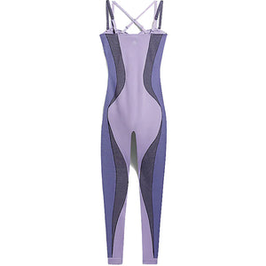 adidas Ivy Park Knit Catsuit Purple Glow/Dark Blue/Dust Purple