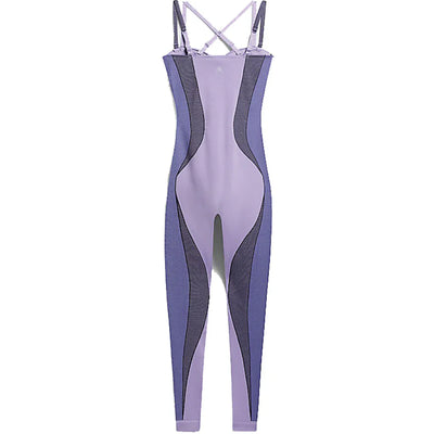adidas Ivy Park Knit Catsuit Purple Glow/Dark Blue/Dust Purple