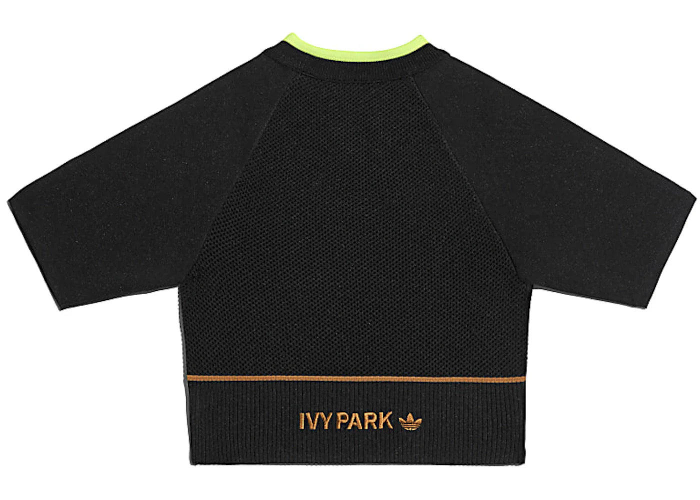 adidas Ivy Park Knit Crop Top Black/Mesa