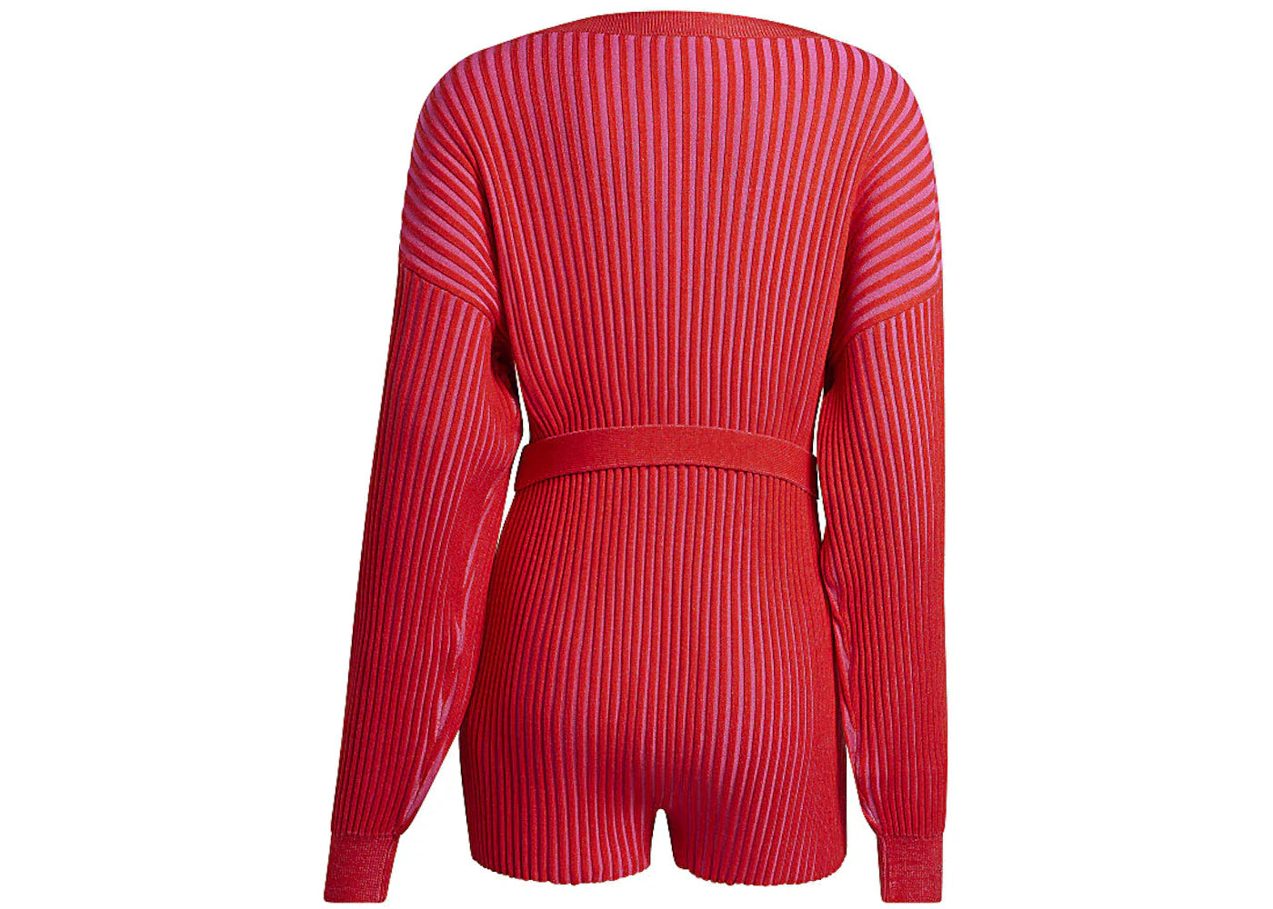 adidas Ivy Park Knit Knit Romper Red/Shock Pink