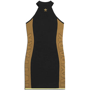 adidas Ivy Park Knit Logo Dress (Plus Size) Black/Mesa