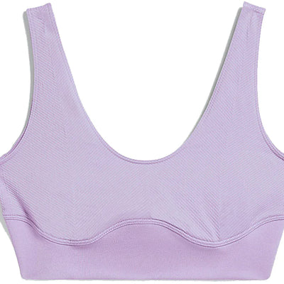 adidas Ivy Park Knit Scoop Bra Dust Purple/Purple Glow