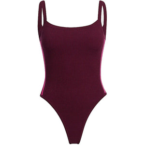 adidas Ivy Park Knit Tank Bodysuit Cherry Wood