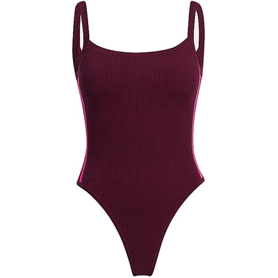 adidas Ivy Park Knit Tank Bodysuit Cherry Wood