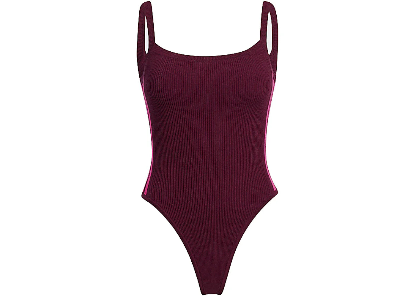 adidas Ivy Park Knit Tank Bodysuit Cherry Wood
