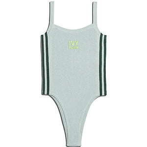 adidas Ivy Park Knit Tank Bodysuit Green Tint