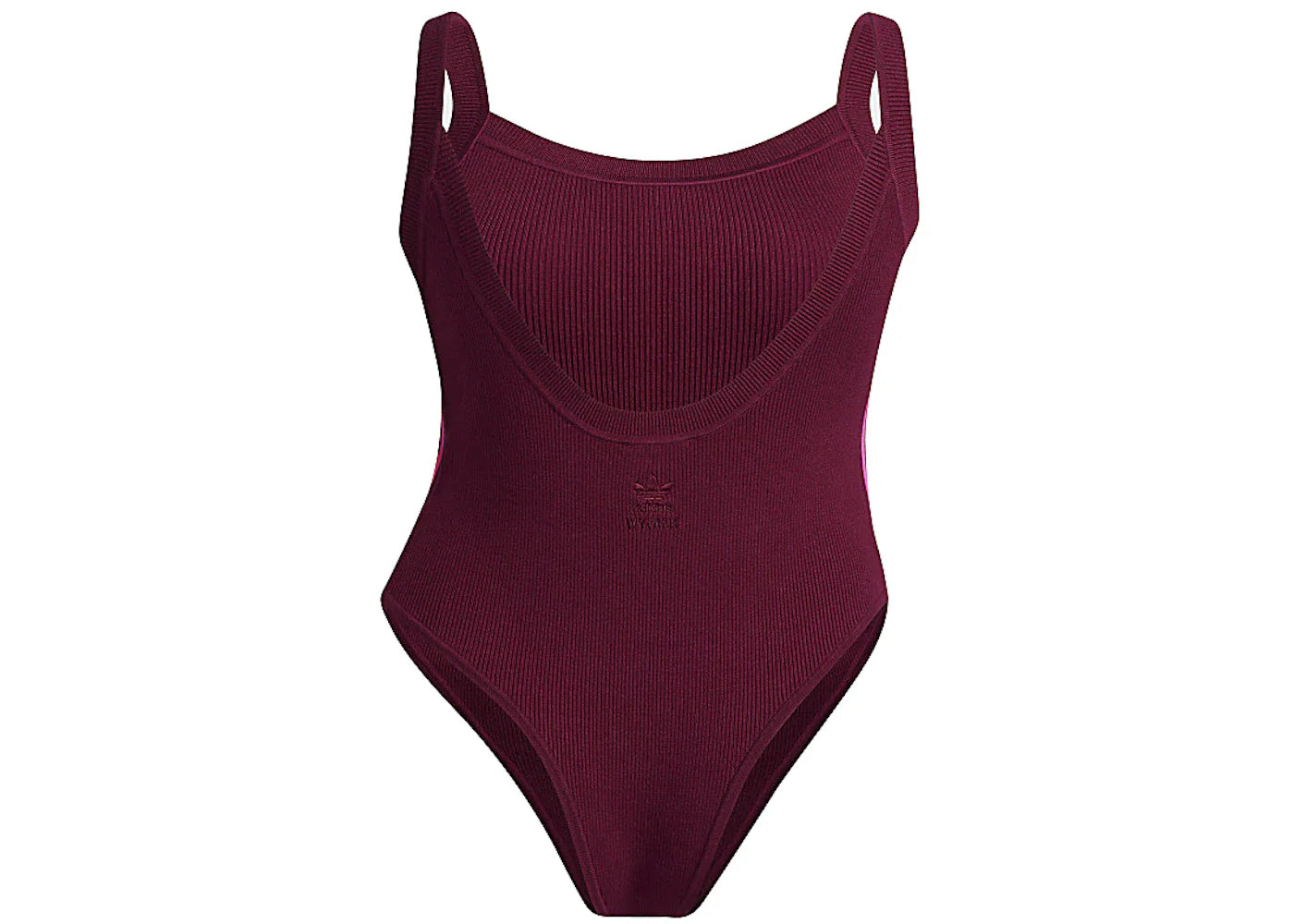 adidas Ivy Park Knit Tank Bodysuit (Plus Size) Cherry Wood