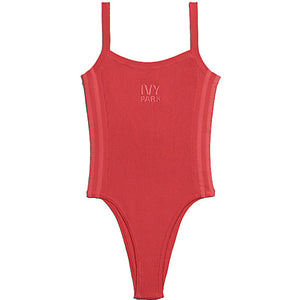 adidas Ivy Park Knit Tank Bodysuit Real Coral
