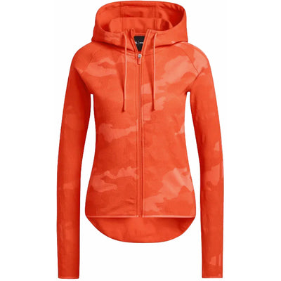 adidas Ivy Park Knit Zip-Up Hoodie Solar Orange