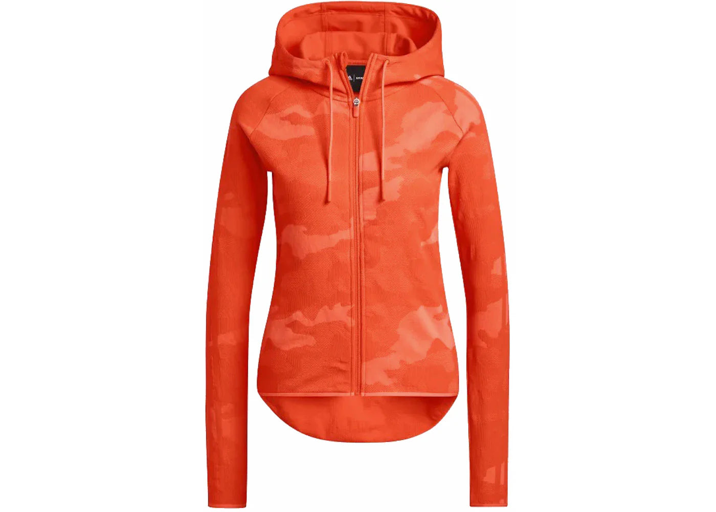 adidas Ivy Park Knit Zip-Up Hoodie Solar Orange