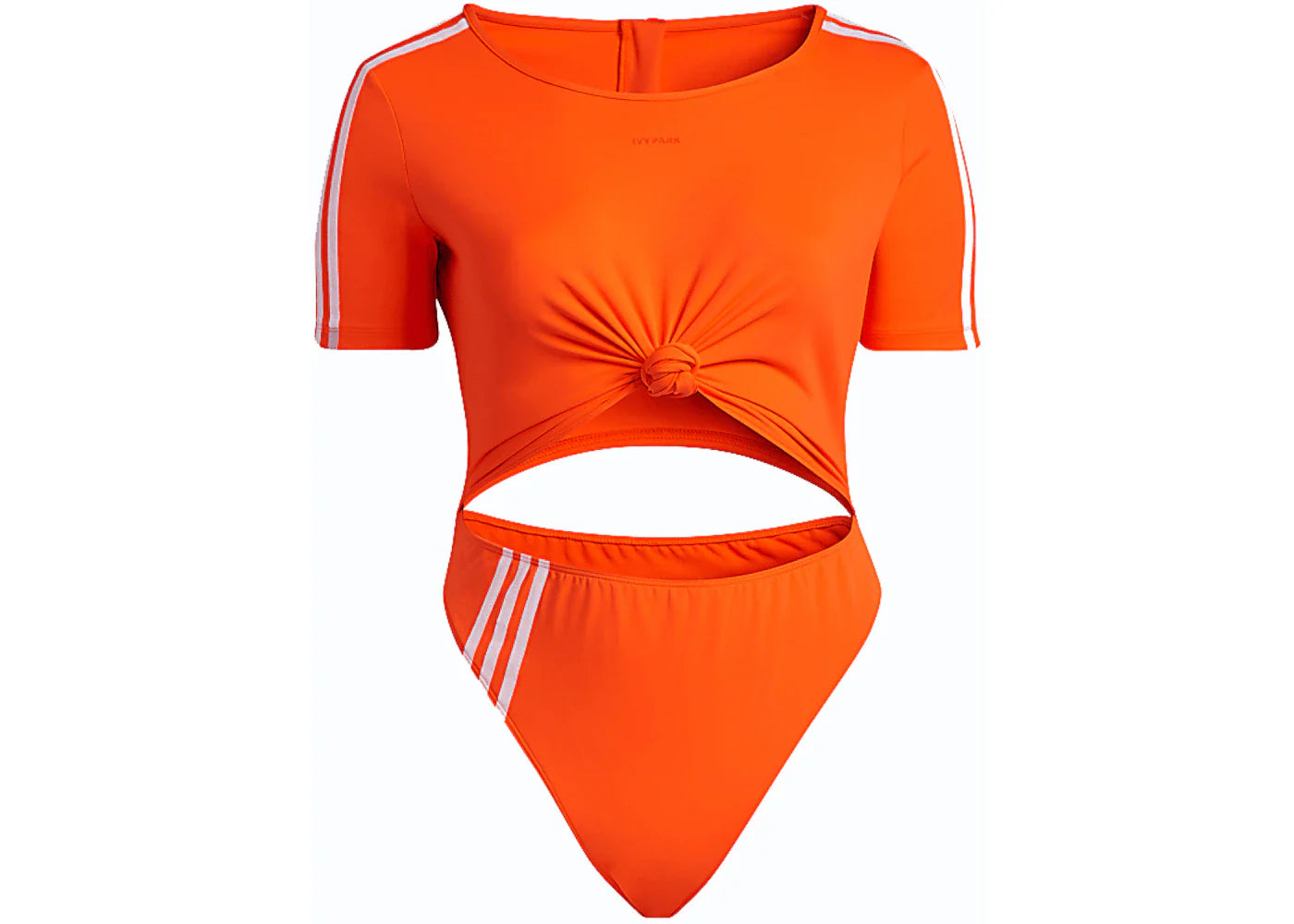 adidas Ivy Park Knot Swimsuit (Plus Size) Solar Orange