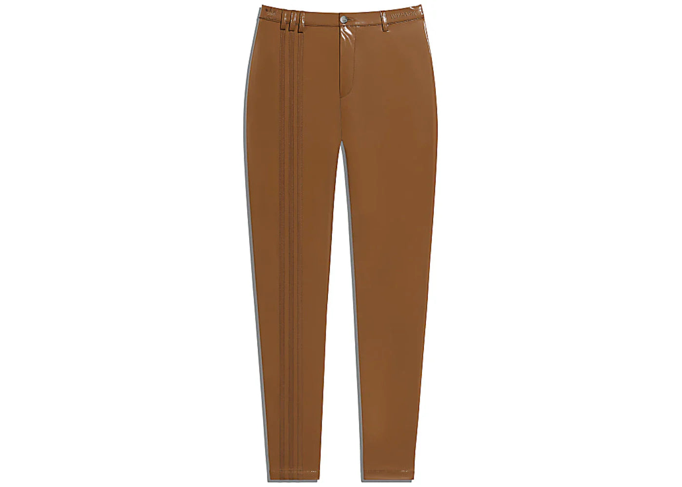 adidas Ivy Park Latex Pants (Plus Size) Wild Brown