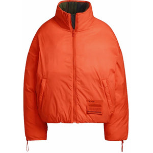 adidas Ivy Park Light Nylon Puffer Jacket (All Gender) Camo Print/Solar Orange