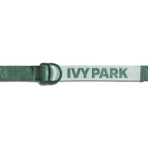 adidas Ivy Park Logo Belt Dark Green/Green Tint