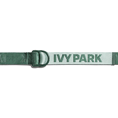adidas Ivy Park Logo Belt Dark Green/Green Tint
