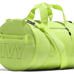 adidas Ivy Park Logo Duffel Bag Hi-Res Yellow