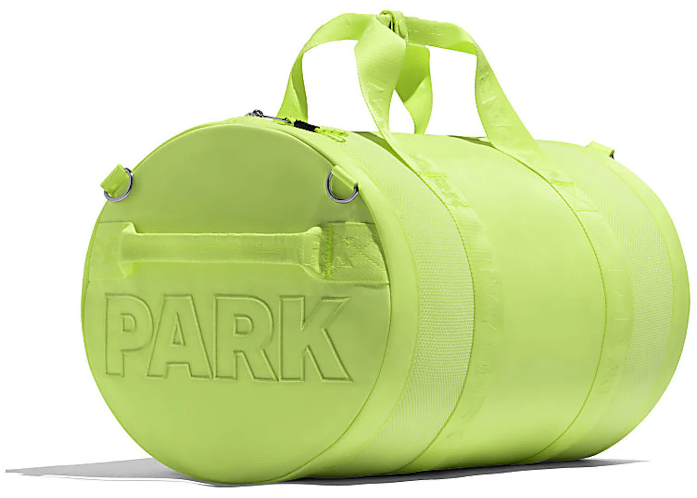 adidas Ivy Park Logo Duffel Bag Hi-Res Yellow