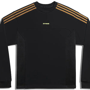 adidas Ivy Park Long Sleeve Crewneck Sweatshirt (Gender Neutral) Black