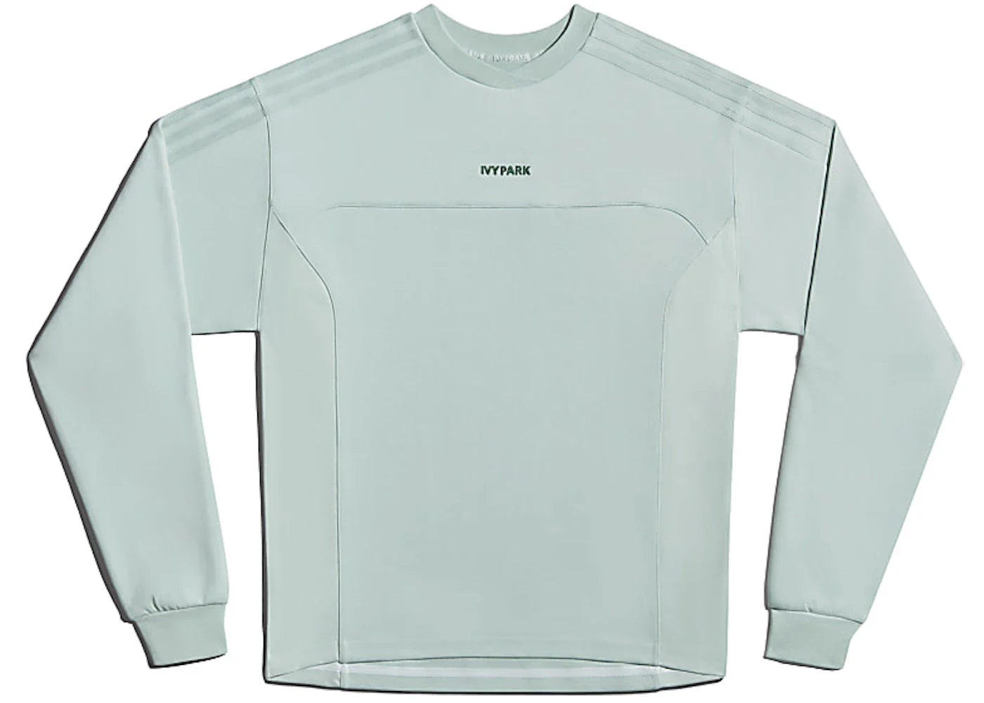adidas Ivy Park Long Sleeve Crewneck Sweatshirt (Gender Neutral) Green Tint