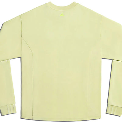 adidas Ivy Park Long Sleeve Crewneck Sweatshirt (Gender Neutral) Yellow Tint