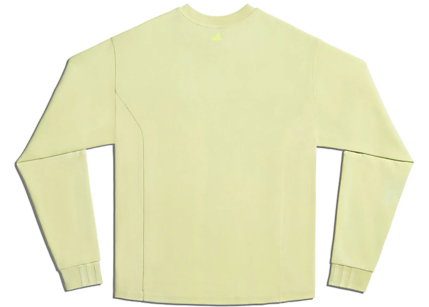 adidas Ivy Park Long Sleeve Crewneck Sweatshirt (Gender Neutral) Yellow Tint