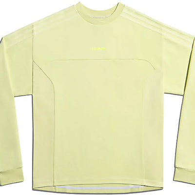 adidas Ivy Park Long Sleeve Crewneck Sweatshirt (Gender Neutral) Yellow Tint