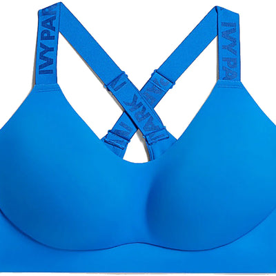 adidas Ivy Park Medium-Support Cutout Bra (Plus Size) Glory Blue