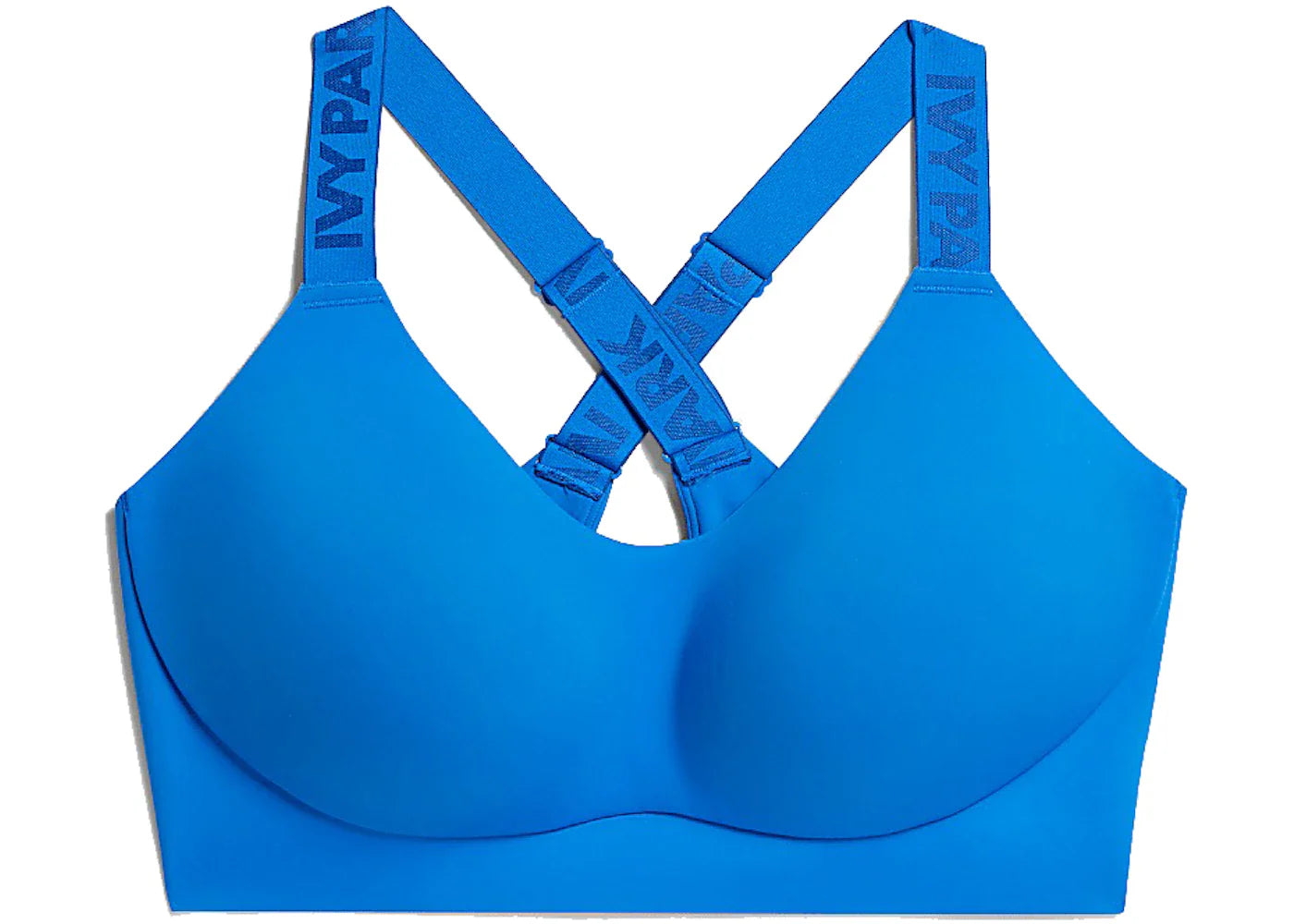 adidas Ivy Park Medium-Support Cutout Bra (Plus Size) Glory Blue