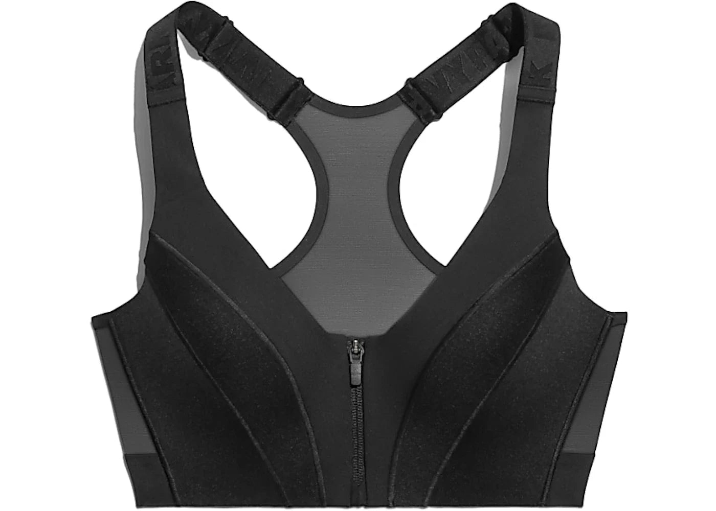 adidas Ivy Park Medium Support Zip Bra (Plus Size) Black