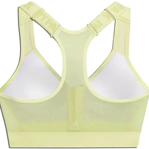 adidas Ivy Park Medium Support Zip Bra (Plus Size) Yellow Tint