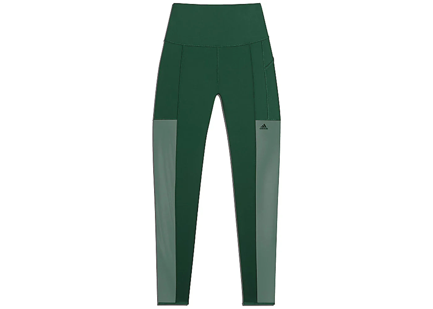 adidas Ivy Park Mesh 3-Stripes Tights Dark Green