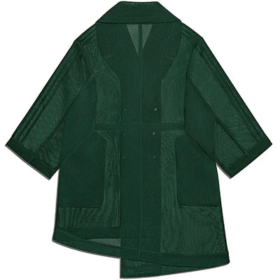 adidas Ivy Park Mesh Jacket Dark Green