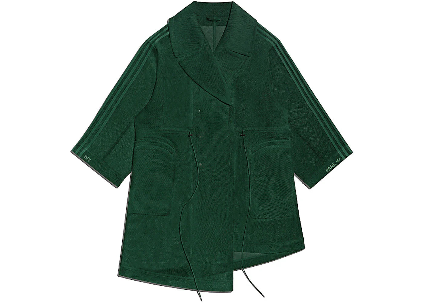 adidas Ivy Park Mesh Jacket Dark Green
