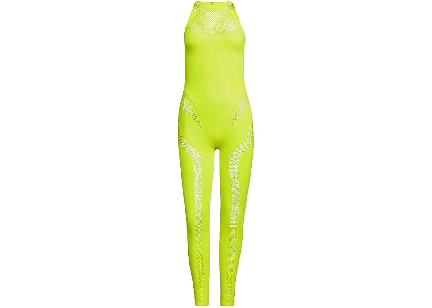 adidas Ivy Park Mesh Knit Catsuit Catsuit Solar Yellow