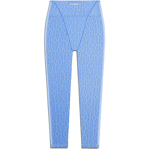 adidas Ivy Park Mesh Monogram Tights Light Blue/Bright Blue