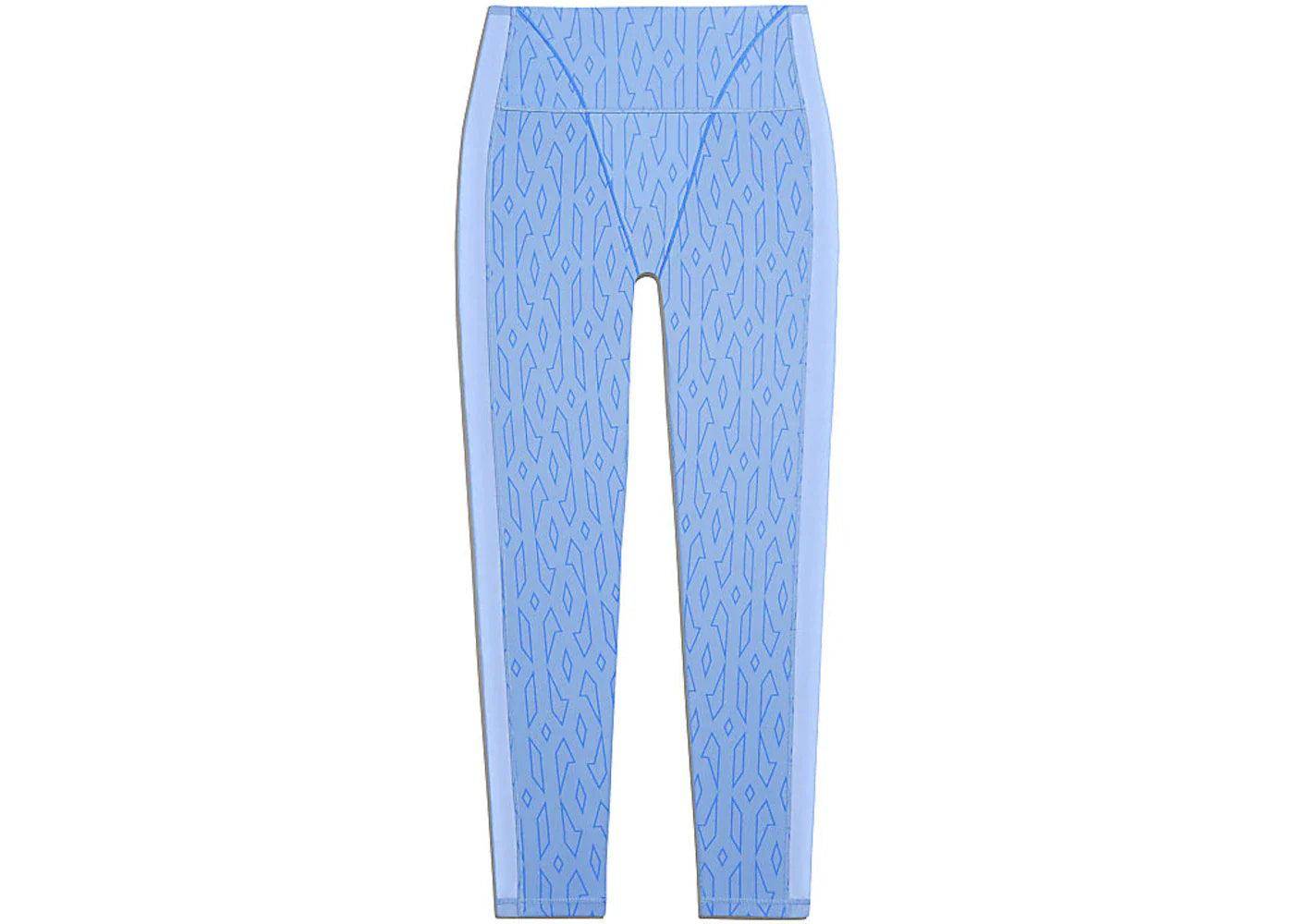 adidas Ivy Park Mesh Monogram Tights Light Blue/Bright Blue